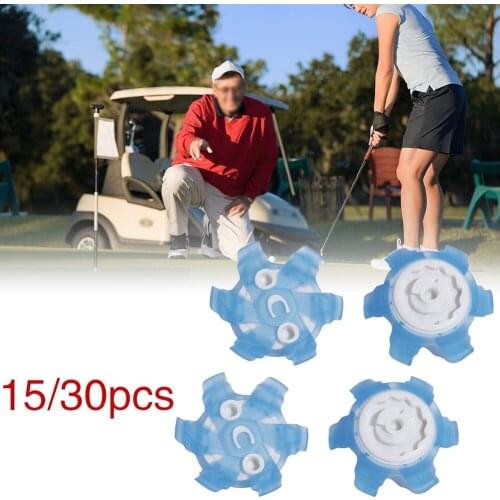 15/30Pcs Cleats Golf Shoes Replacement Golf Shoe Durable Spikes Non-slip Fast Twist Studs Cleats For Outdoor