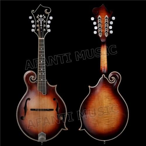 Afanti Solid Spruce top / Flamed Maple Back & Sides / Afanti Mandolin (AMB-204)