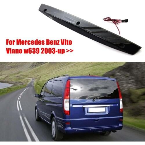 Car LED Centre High Level Rear Mount Brake Lamp PC Lens Super Protection for Benz Vito Viano W639 2003-Up