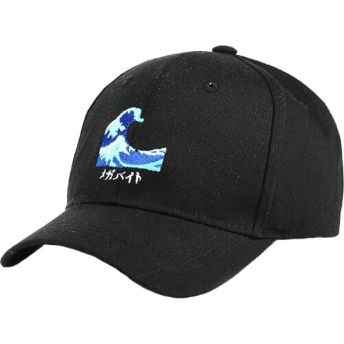 Waves Snapback Dad Cap Fashion Solid Color Baseball Hat Streets Hip Hop Caps For Womens Mens Outdoor Sports Shade Hats TG0057