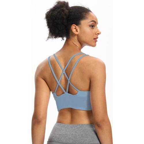 Sexy Beauty Yoga Bra Women Sports Top Push Up Fitness Underwear Yoga High Strength Shockproof Female Bralette Corset Gym Clothes