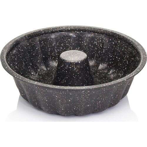 Matte Black 26 CM Sliced Cake Mould