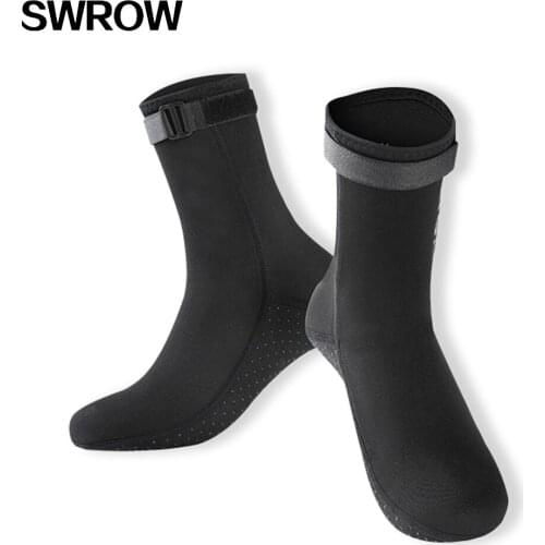 3MM Neoprene Diving Socks Men And Women Brand New Non-Slip Beach Boots Socks Warm Patchwork Snorkeling Diving Surf Socks 2021