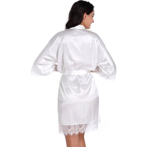 Nightgowns & Sleepshirts Sexy Nightdress Sleep Lounge Pijama Robe Satin Sexy Silk Night Home Clothing Pyjama Women Sleepwear
