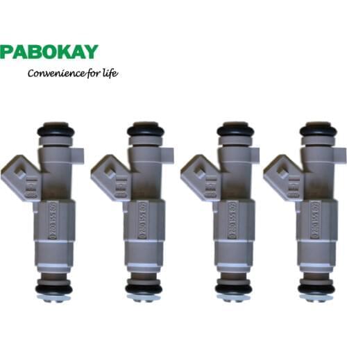 4 pieces x 1995-2003 for CITROEN Xantia PEUGEOT 306 406 Fuel Injector 1.8L 1984C5 96283864 9628386480 0280155809 31035 FI1121