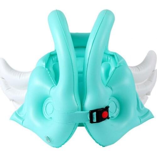Thicken Childrens Angel Wings Inflatable Swimsuit Baby Buoyancy Vest Life Jacket Swim Ring