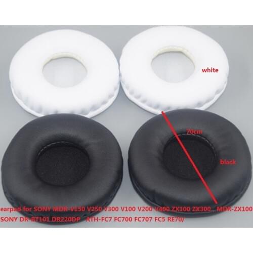 1pair.Replace Ear Pad For S ony DR-BT101 DR220DP Headphones. 70cm