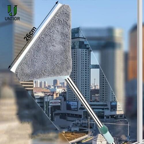Large Window Cleaning Mop Glass Cleaner Wash Expansion Floor Sweeping Wall Wiper Car Supplies Kitchen Items Automatic Door Brush