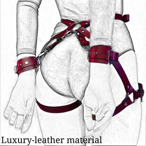 Bondage Gear Sex Toys for Women Couple Sex Products Adult Game Toys Handcuffs Ankle Bondage Fidget Toys Sex Shop