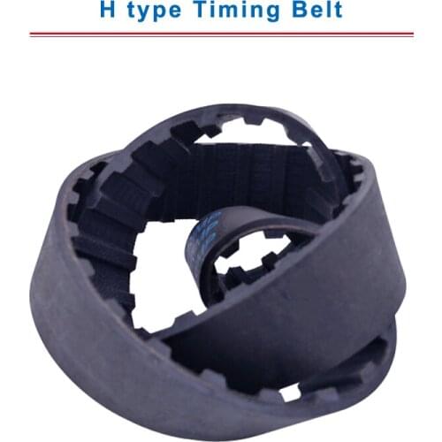H type timing belt model-1135H/1140H/1150H/1155H/1160H/1170H/1175H Trapezoid teeth belt teeth pitch 12.7 mm width 25/30 mm