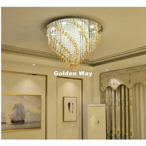 Free Shipping Crystal Ceiling Lights Corridor LED Ceiling Crystal Lights Living Room Luminarias Para Sala Plafon Ceiling Lamp