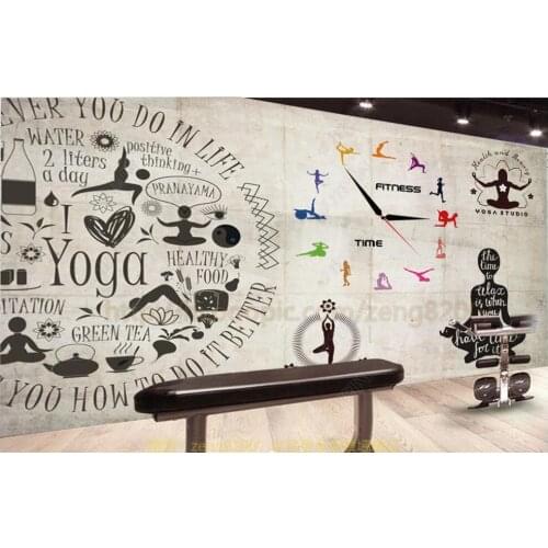 Custom mural on the wall 3d photo wallpaper Retro tooling yoga studio painting home decor living room wallpaper for wall 3 d