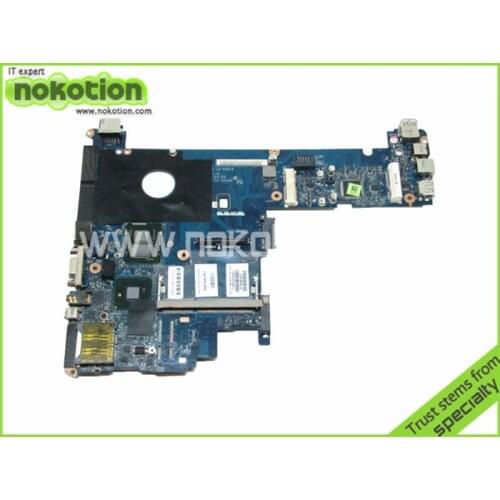 NOKOTION Laptop Motherboard for HP ELITEBOOK 2540P 598764-001 LA-5251P i5-540M QM57 GMA HD DDR3 Main Board