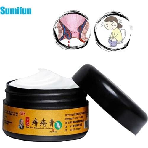 1pcs Hua Tuo Hemorrhoids Ointment 100% Natrual Material Sterilize Cream Internal Hemorrhoids Relieve Piles External Fissure