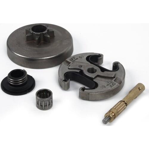 Original Chainsaw Repair Part .325" 7T Clutch Drum Oil Pump Worm Gear Kit Fit Husqvarna 340 345 350 445 450 Chain Saw Engine