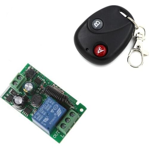 AC 220V 1CH RF Wireless Remote Control Switch 315Mhz 433MHz Module Learning Code Relay