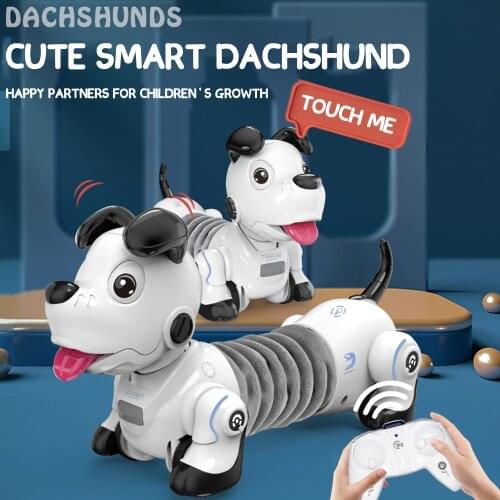 Children Robot toy Remote Control Smart Dog Programable 2.4G Wireless Kids Toy Intelligent Talking Robot Dog Electronic Pet kid