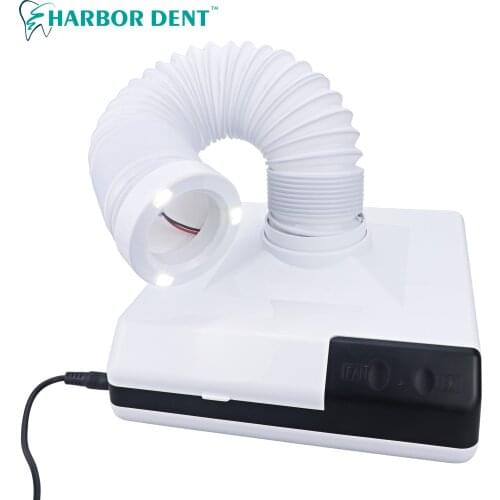 60W Dust Collector Extractor Dental Vacuum Cleaner Dental Lab Equipment Dust Suction Machine For Polishing Dental Suction Tool