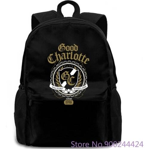 Good Charlotte 'Crest' - NEW & OFFICIAL Hight Quality Man Fresh Design Summer Good Quality backpack