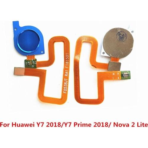 Fingerprint Scanner For Huawei Y7 2018 / Y7 Prime 2018 / Nova 2 Lite Touch Sensor Home Button Return Flex Cable