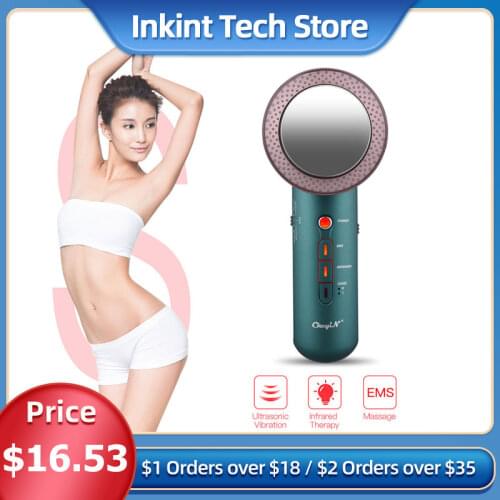 3 in 1 Ultrasonic Far Infrared EMS Facial Body Slimming Massager Skin Care Weight Loss Muscular Massage Firming Beauty Machine50