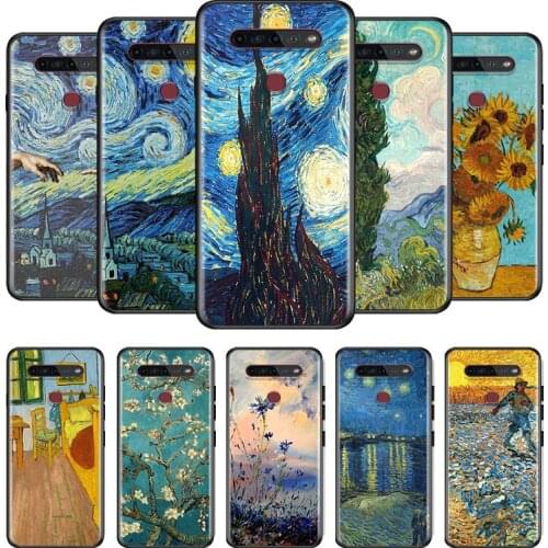 Van Gogh Oil Art For LG G8 V30 V35 V40 V50 V60 Q60 K40S K50S K41S K51S K61 K71 K22 ThinQ 5G Phone Case
