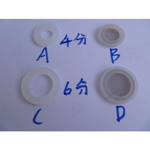 Vidric 4 points, 6 points, silicone gasket, white silicone sealing ring, flat pad, high quality with filter gasket