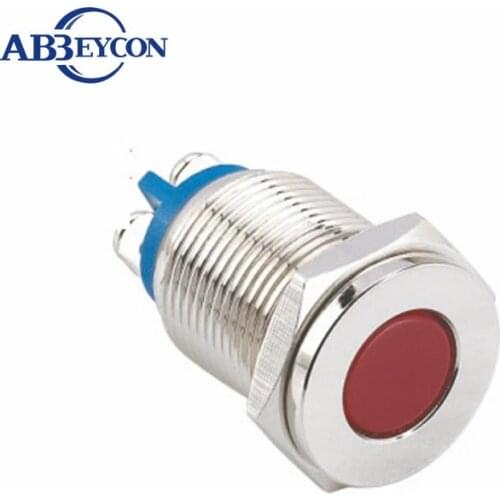 IN85 16mm 110V yellow LED indicator light wiring terminal lamp yellow LED indicator light