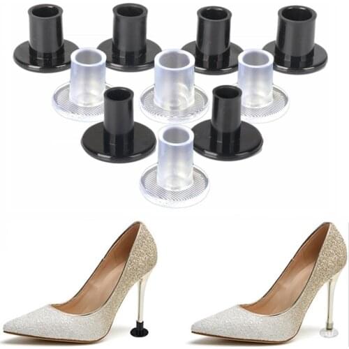 1pairs (S,M,L) High Stiletto Heeled High Heel Protectors Heel Stoppers Shoes Covers Cap For Lawn Wedding Party Antislip