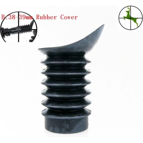 1pc Soft Rubber Cover 38-39mm 33-35mm Eye Protector For Rifle Scope Hunting Ocular Recoil Eye Cup Protector caza