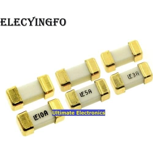 20pcs 1808 SMD Fuse Fast Breaking Fuse 0451 1A 2A 3A 4A 5A 6A 8A 10A