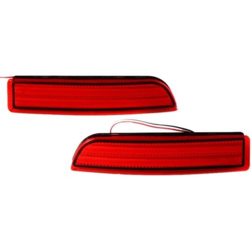 2X Car Led Tail Light Parking Brake Rear Bumper Reflector Lamp For Toyota Avensis/Alphard Mki/Rav4 Led Tail Lights Fog Stop Park