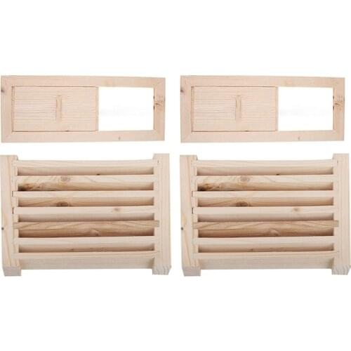 4Pcs Summer Bath Sauna Room Air Vent Sauna Blinds Grille Ventilation Panel Sauna Room Equipment