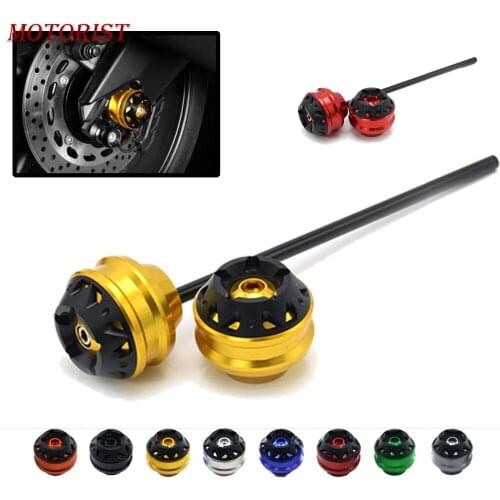 Free delivery For KAWASAKI Z800 2013-2015 CNC Modified+Motorcycle Front wheel drop ball / shock absorber