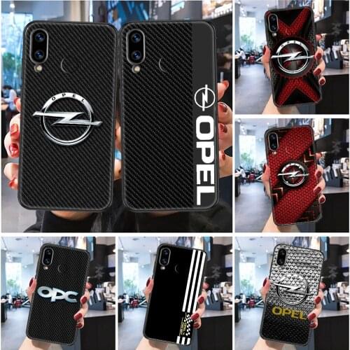Opel Astra car logo Phone case For Huawei P Mate P10 P20 P30 P40 10 20 Smart Z Pro Lite 2019 Frosted black art prime 3D