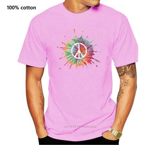 Cnd Psychedelic T-Shirt - Peace Symbol Nuclear Hippy - 2019 Fashion Brand MenS Tops Street Wear T-Shirt