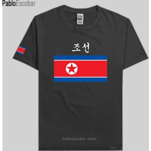North Korea DPRK Korean mens t shirt jerseys nation team tshirt 100% cotton t-shirt clothes tees country sporting KP PRK