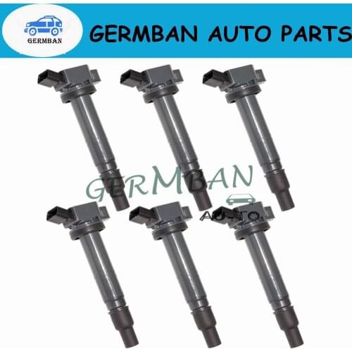 6pcs 9091902248 90919-T2001 90919-02248 Ignition Coils For Toyota Tundra Tacoma 90919-02248FJ Cruiser Lexus