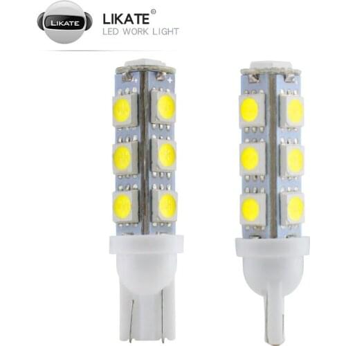 LKT Automobile LED Lamp Highlight T10 5050 13smd Side Lamp License Plate Lamp Instrument Lamp Reading Lamp