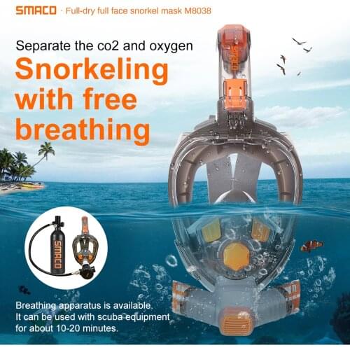 Adult Youth Diving mask Underwater Anti-fog Full Face Snorkeling Mask Scuba Diving Swimming mask Suitable For Diving enthusiast