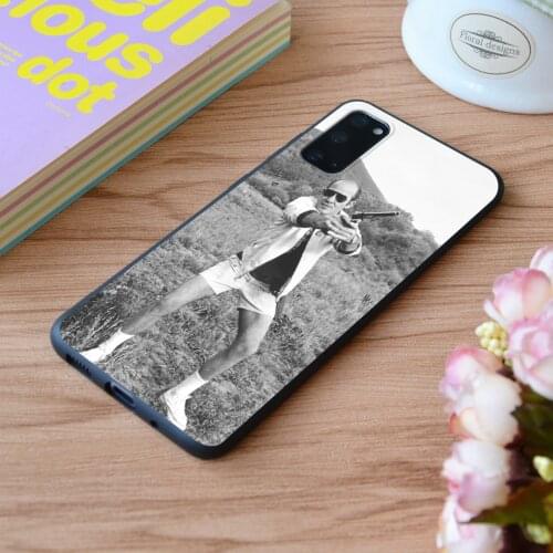 For Samsung Hunter S Print Soft Silicone Matt Case TPU Cover Galaxy S Note M and Galaxy A