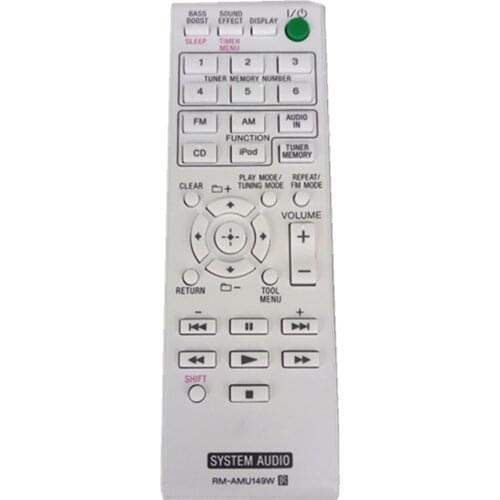 New Remote control for sony AV power amplifier System Audion player RM-AMU149W RM-AMU152