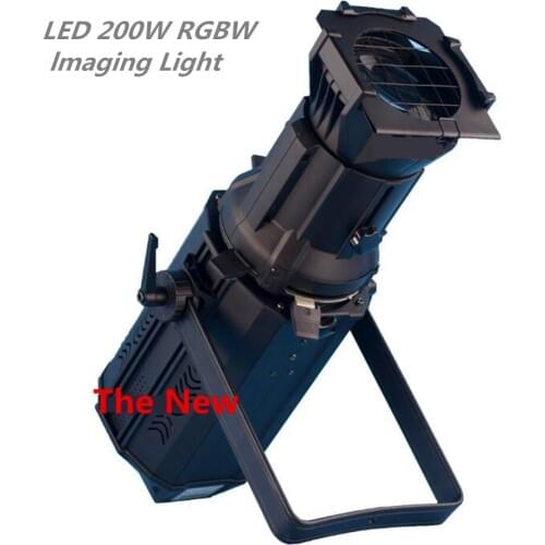 New LED 200W LED Stage Pattern Lamp, 2DMX channel for indoor warm white 3200K leko led lighting dmx512control disco stage light