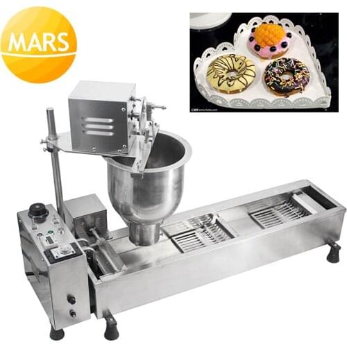 Full automatic donut making machine, mini donut maker, donut frying machine 304 Stainless steel doughnut machine