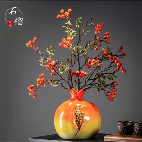 Modern Art Vase Decoration Home Design Creative Luxury Ceramic Flower Vase Aesthetic Room Decor Jarrones Home Decor BC50HP