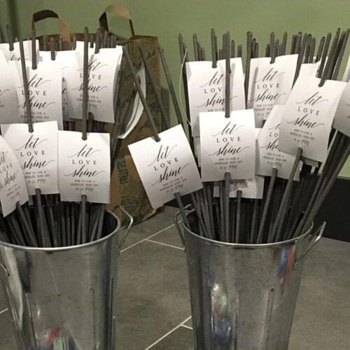 Cusntom Wedding Sparkler Tags Sparkler Sendoff Sign Sparkler Send Off Sparkler Sign Let Love Shine Sign Wedding Date Insert Card