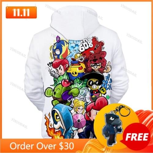 Shooter Kids Hoodies Shooting Game 3D Print Hoodie Sweatshirt Boys Girls Harajuku Cartoon Thin Jacket Tops Teen Clothes