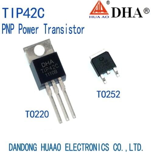 TIP42C PNP Power Transistor TO-220 TO-263 TO-252