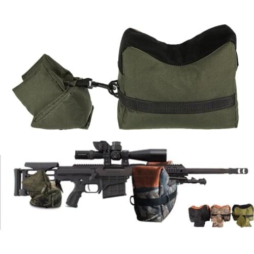 Military Sniper Shooting Rifle Front Rear Bag Support Sandbag Outdoor Photography Hunting Target Stand Hunting Gun Accessories