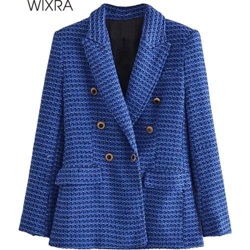 Wixra Women's Double-breasted Blazers